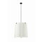 Z-Lite Weston Pendant, 6-Light, 24 In.W x 24 In.H, Matte Black/Cream 3502P24-MB - alternate 2